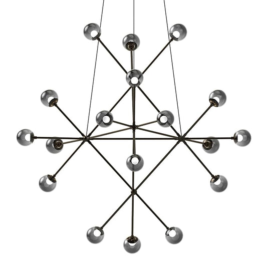 Proton 18 Light 40" Wide LED Chandelier