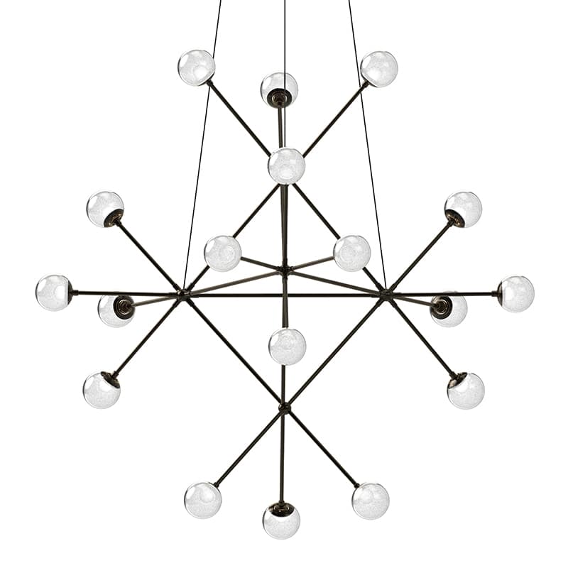 Proton 18 Light 40" Wide LED Chandelier