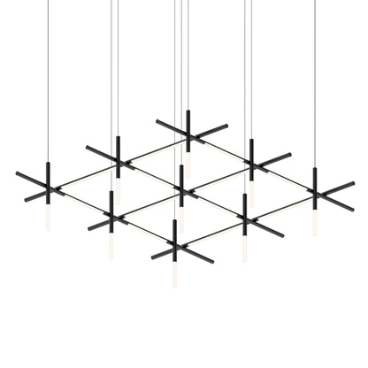 Labyrinth 75" Wide LED Abstract Chandelier