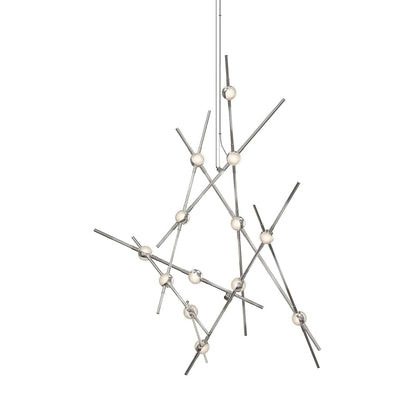 Constellation 13 Light 26" Wide LED Abstract Multi Light Pendant
