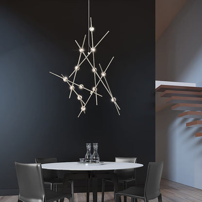 Sonneman Constellation 26" Wide Abstract Chandelier