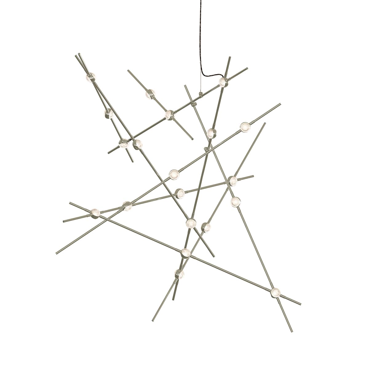 Constellation 20 Light 37" Wide LED Abstract Multi Light Pendant