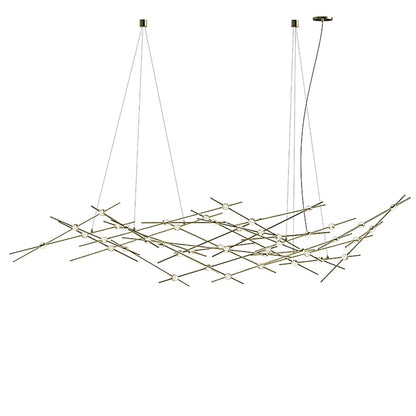 Sonneman Constellation Ursa Major 44 Light 93" Wide LED Abstract Chandelier