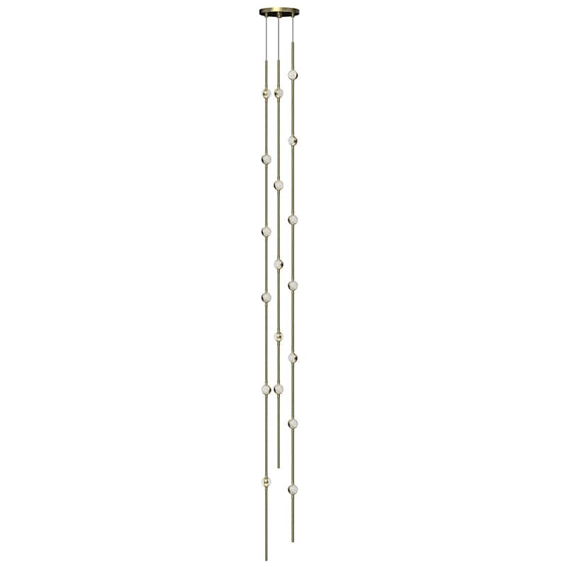 Constellation 18 Light 6" Wide LED Abstract Multi Light Pendant