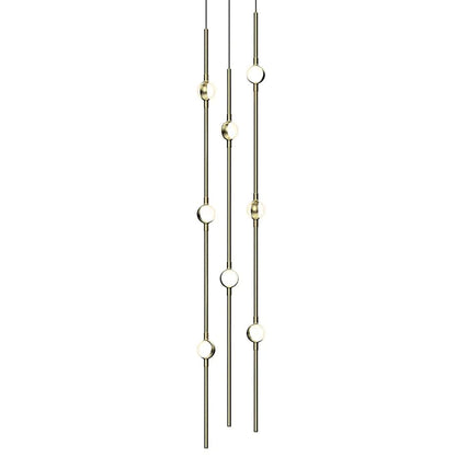 Sonneman Constellation Andromeda 8 Light 6" Wide LED Abstract Multi Light Pendant