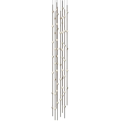 Sonneman Constellation 12" Wide Beaded Chandelier