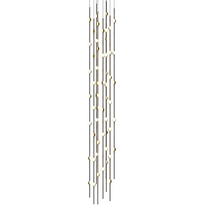 Sonneman Constellation 12" Wide Beaded Chandelier