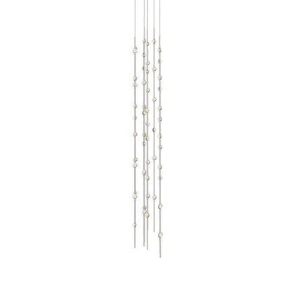 Constellation 55 Light 12" Wide LED Abstract Multi Light Pendant