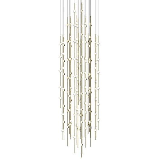 Constellation 156 Light 25" Wide LED Abstract Multi Light Pendant