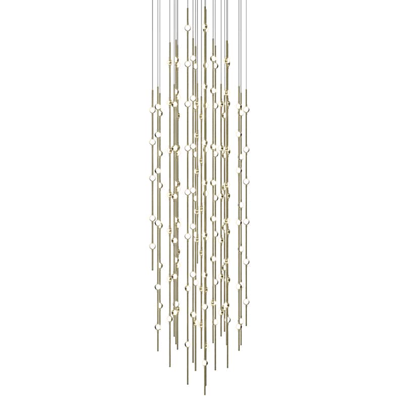 Constellation 156 Light 25" Wide LED Abstract Multi Light Pendant