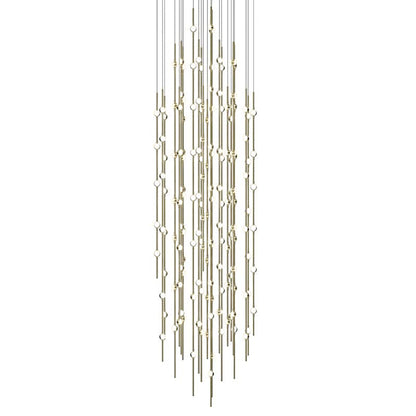 Constellation 156 Light 25" Wide LED Abstract Multi Light Pendant