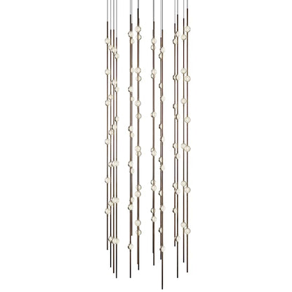 Sonneman Constellation 22" Wide Beaded Chandelier