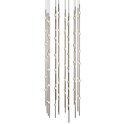 Sonneman Constellation 22" Wide Beaded Chandelier