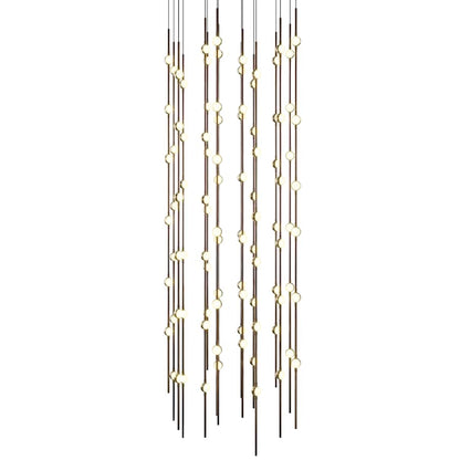 Sonneman Constellation 22" Wide Beaded Chandelier