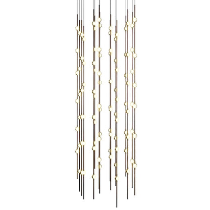 Sonneman Constellation 22" Wide Beaded Chandelier