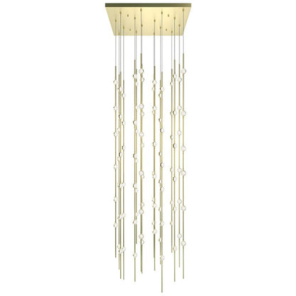 Constellation 96 Light 24" Wide LED Abstract Multi Light Pendant