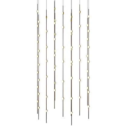 Sonneman Constellation 36" Wide Beaded Chandelier