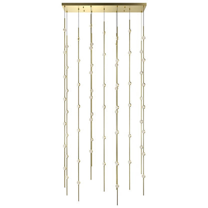 Constellation 69 Light 36" Wide LED Abstract Multi Light Pendant