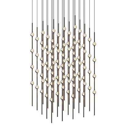 Sonneman Constellation 21" Wide Beaded Chandelier