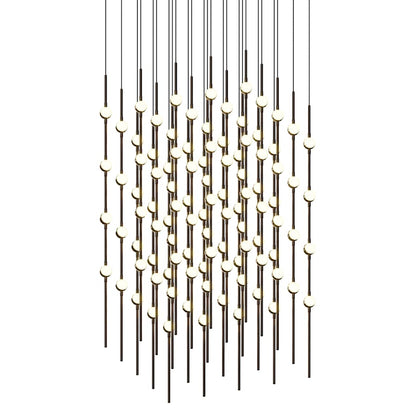 Sonneman Constellation 21" Wide Beaded Chandelier