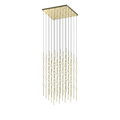 Constellation 100 Light 21" Wide LED Abstract Multi Light Pendant