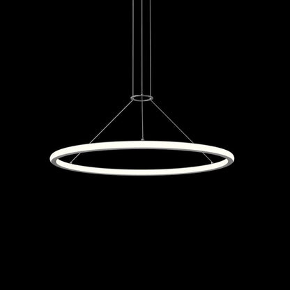 Sonneman Luna 38" Wide LED Ring Chandelier - 2700K