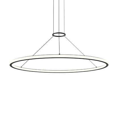 Luna 50" Wide LED Ring Chandelier - 2700K