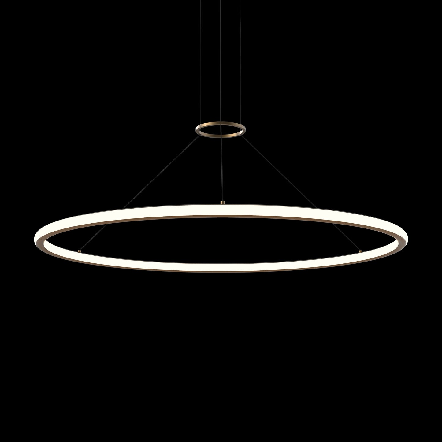 Luna 50" Wide LED Ring Chandelier - 2700K