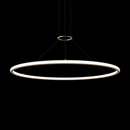 Luna 50" Wide LED Ring Chandelier - 2700K