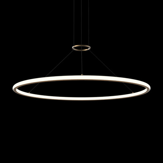 Luna 50" Wide LED Ring Chandelier - 2700K