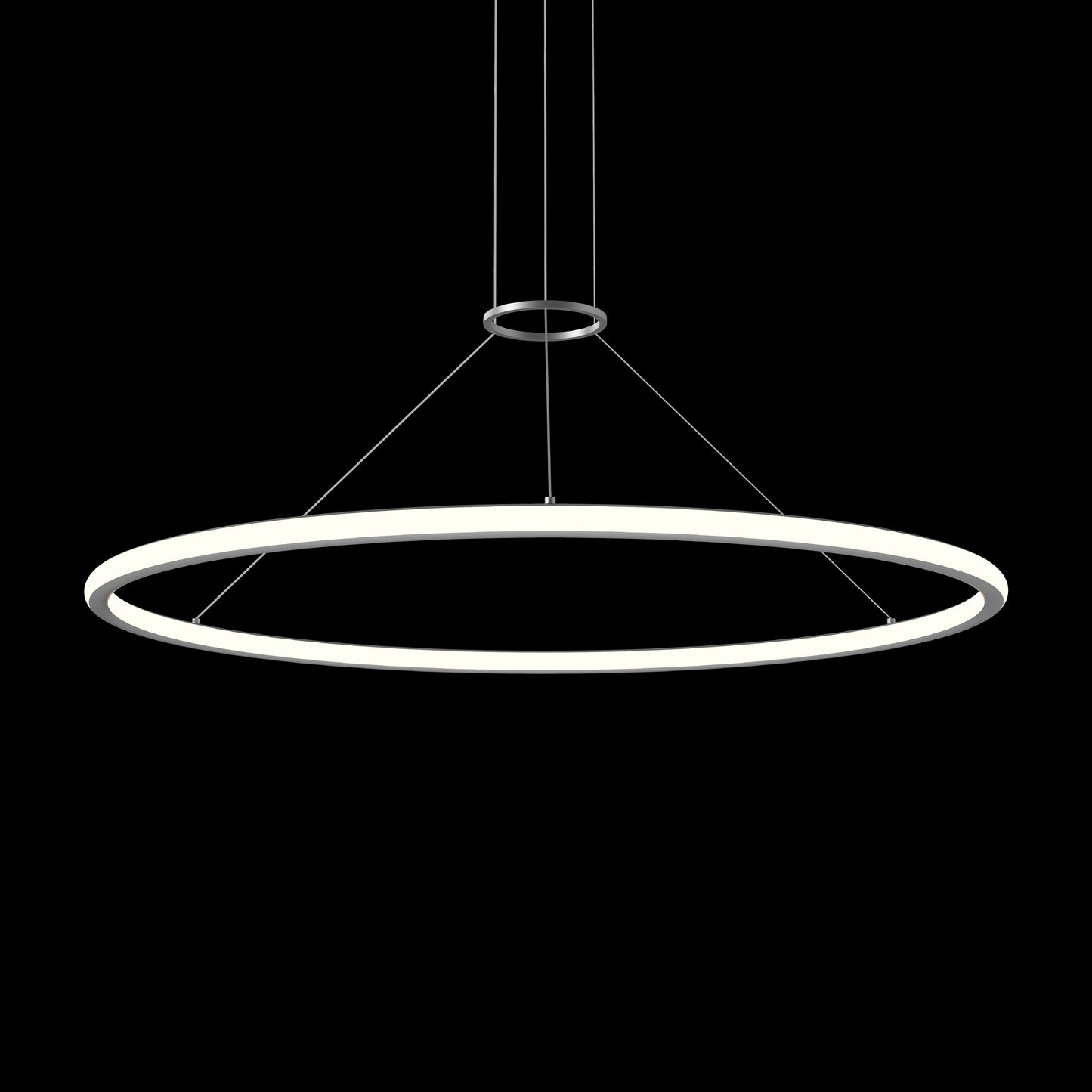 Luna 50" Wide LED Ring Chandelier - 2700K