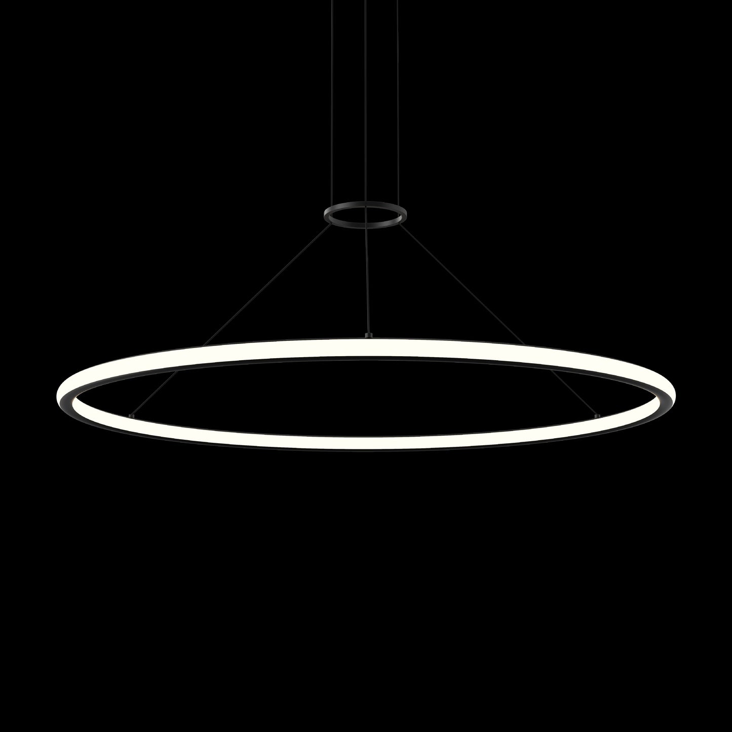 Luna 50" Wide LED Ring Chandelier - 2700K
