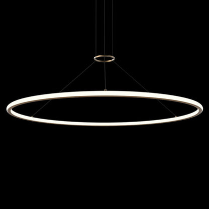 Sonneman Luna 62" Wide LED Ring Chandelier - 2700K