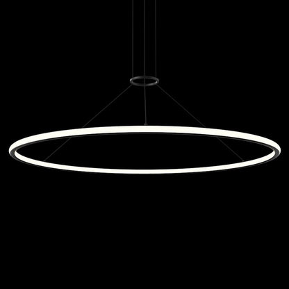 Sonneman Luna 62" Wide LED Ring Chandelier - 3000K