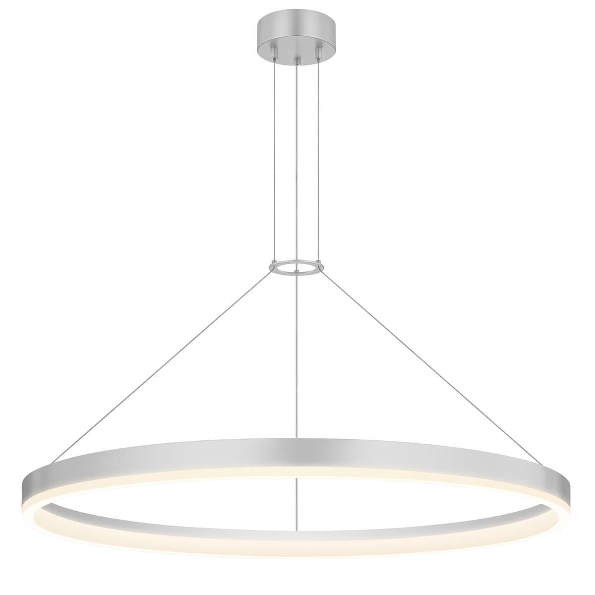 Corona 32" LED Pendant with Frosted Shade