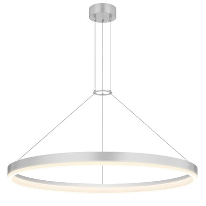 Corona 32" LED Pendant with Frosted Shade
