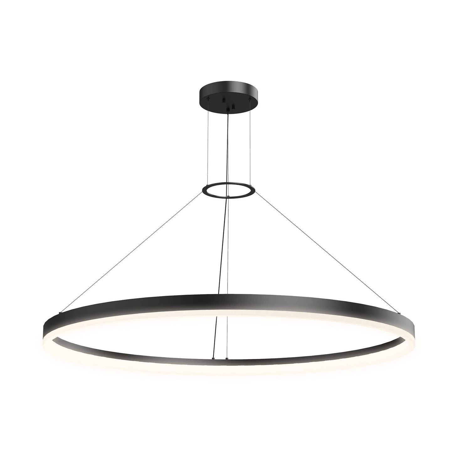 Corona 48" Wide LED Ring Chandelier
