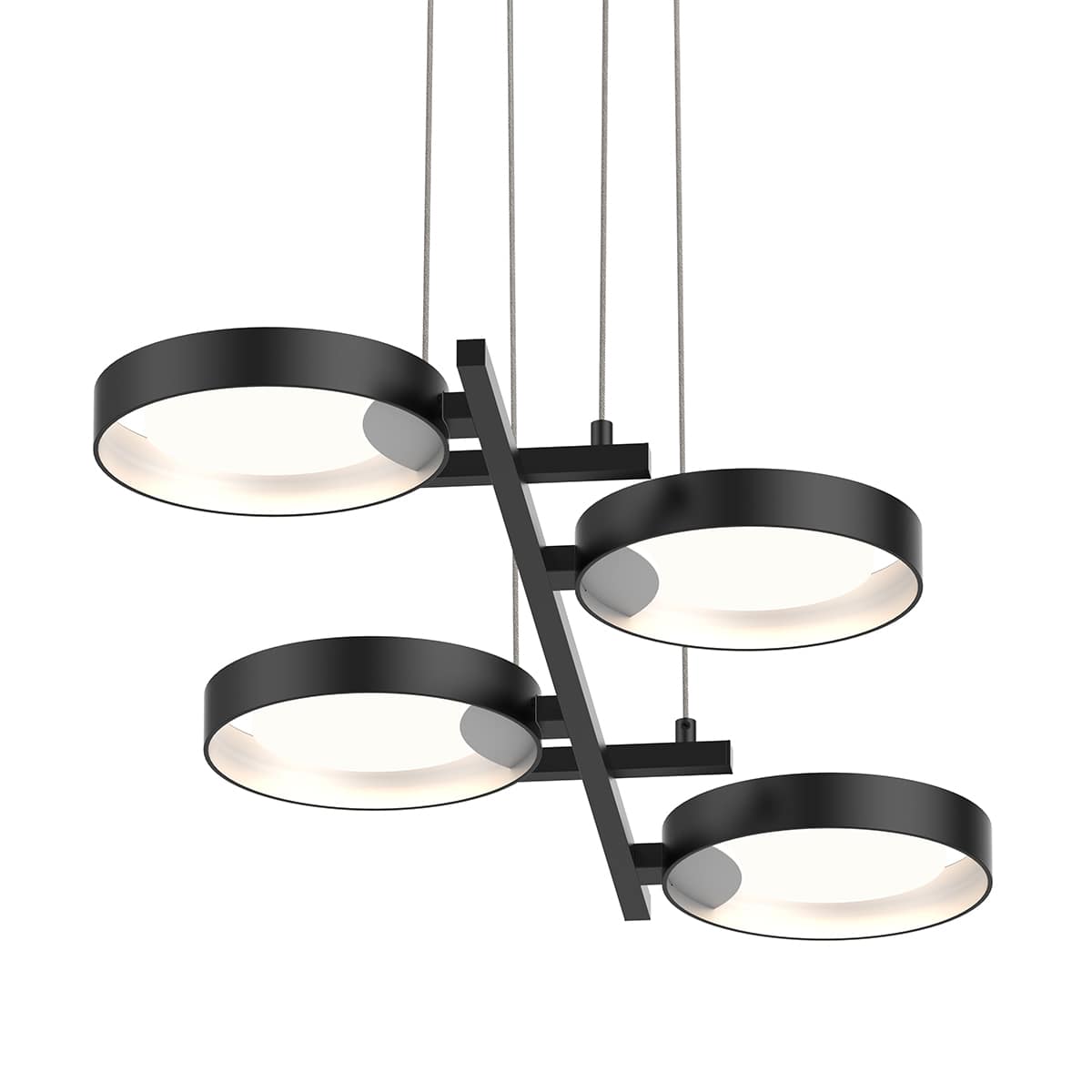 Light Guide Ring 4 Light 37-1/2" Wide Full Sized Pendant