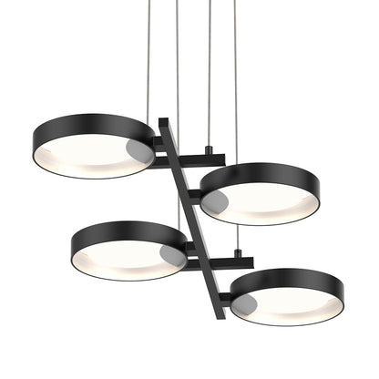 Light Guide Ring 4 Light 37-1/2" Wide Full Sized Pendant