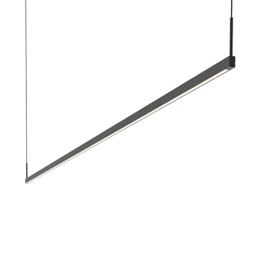 Thin-Line 96" Wide Two Sided Integrated LED Suspension Linear Pendant - 3000K