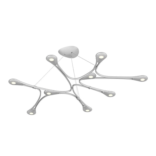 Abstraction 9 Light 40" Wide LED Abstract Pendant