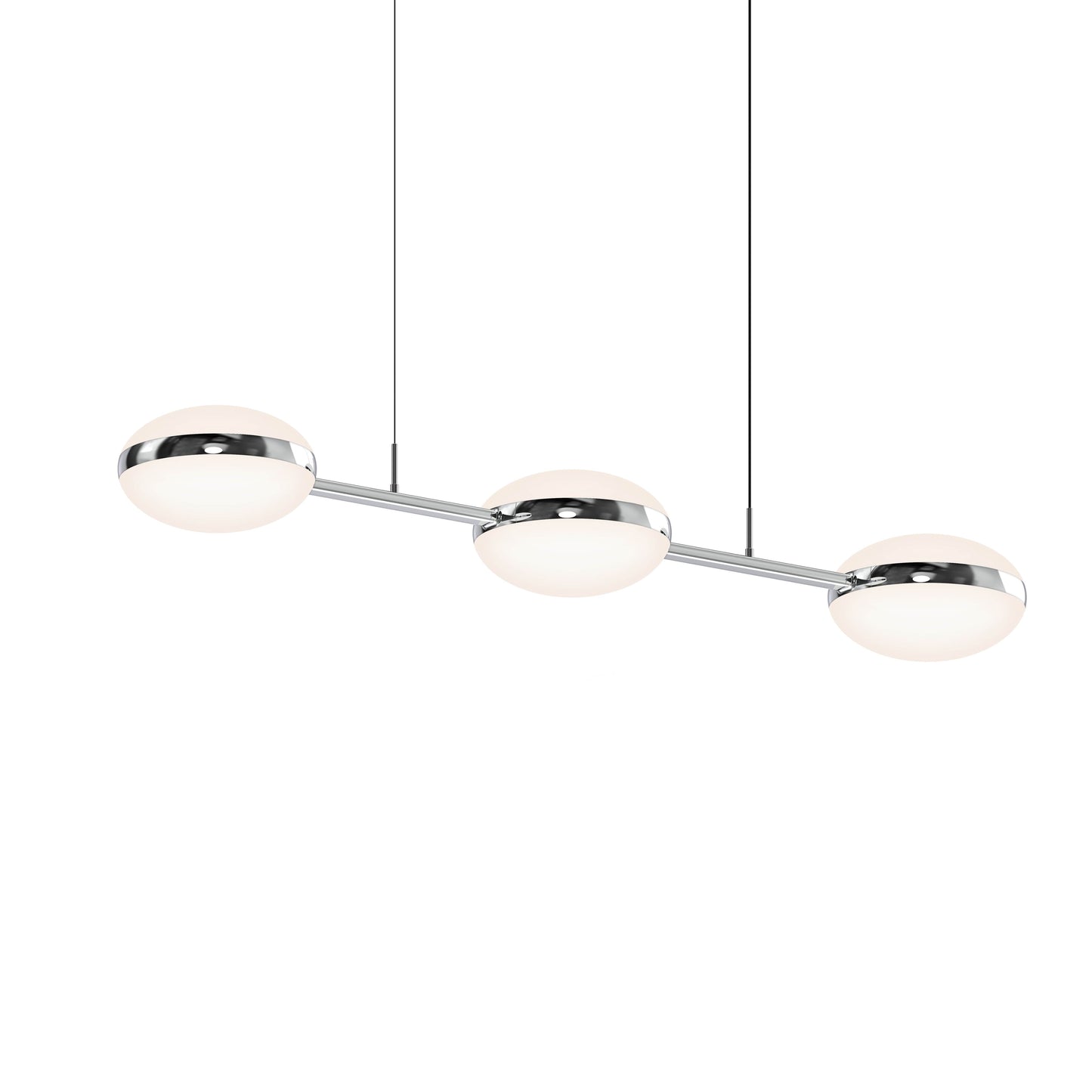 Pillows 6 Light 49" Wide LED Suspension Linear Pendant