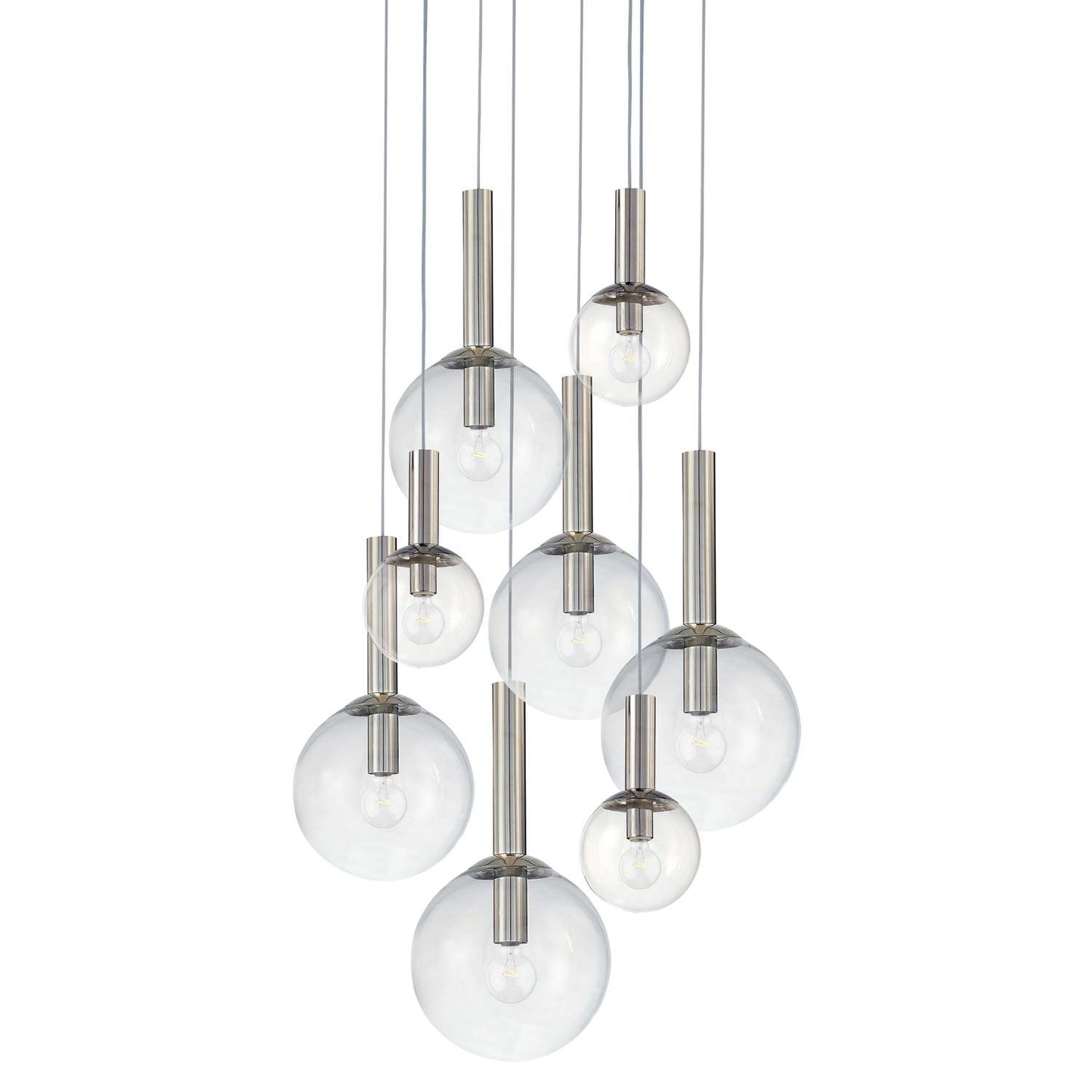 Bubbles 8 Light 29" Wide Multi Light Pendant