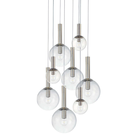 Bubbles 8 Light 29" Wide Multi Light Pendant