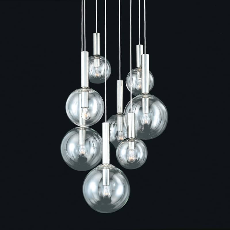 Bubbles 8 Light 29" Wide Multi Light Pendant