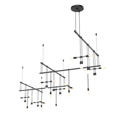 Suspenders LED 5-Bar Zig Zag Multi Light Pendant