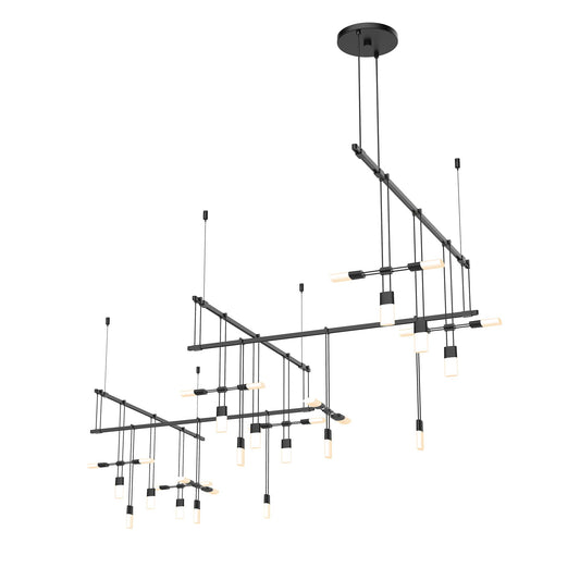 Suspenders LED 5-Bar Zig Zag Multi Light Pendant