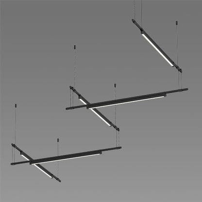 Suspenders LED 5-Bar Zig Zag Multi Light Pendant