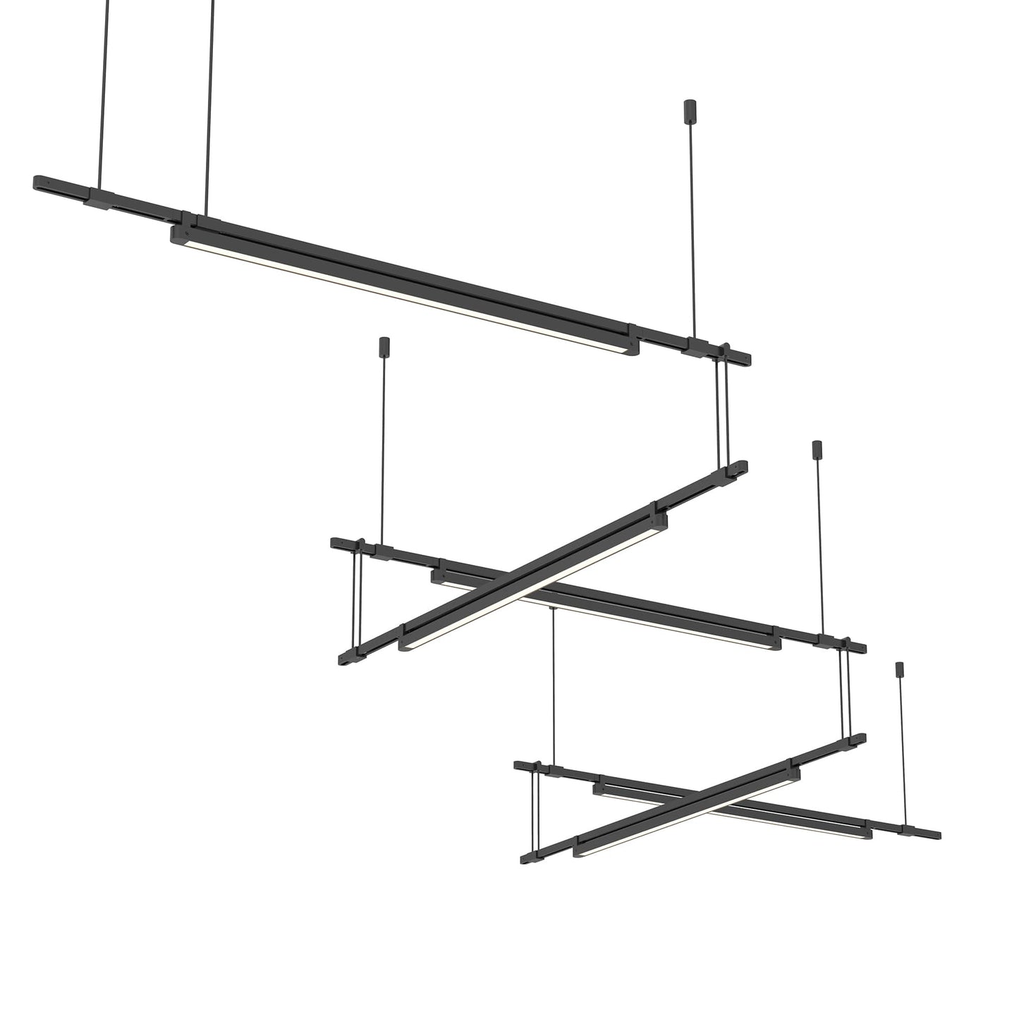 Suspenders LED 5-Bar Zig Zag Multi Light Pendant
