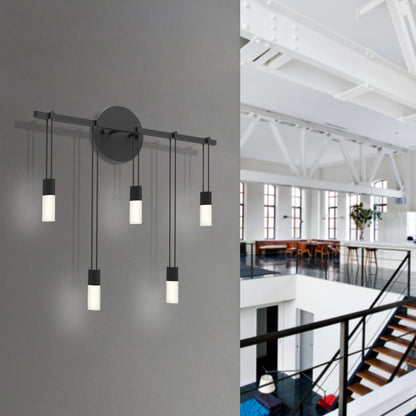 Suspenders LED Staggered Bar Wall Sconce